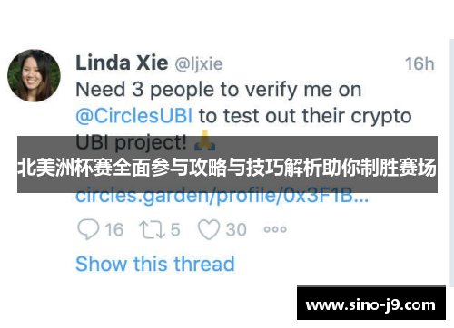 北美洲杯赛全面参与攻略与技巧解析助你制胜赛场